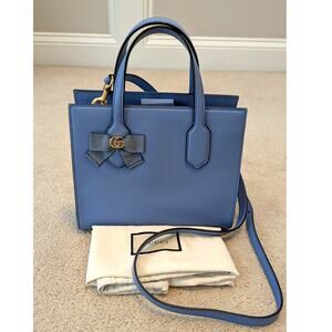 Gucci GG Ribbon Top Handle Tote